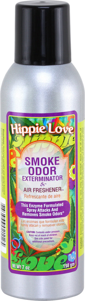 SMOKE ODOR EXTERMINATOR SPRAY  - 7OZ - HIPPIE LOVE