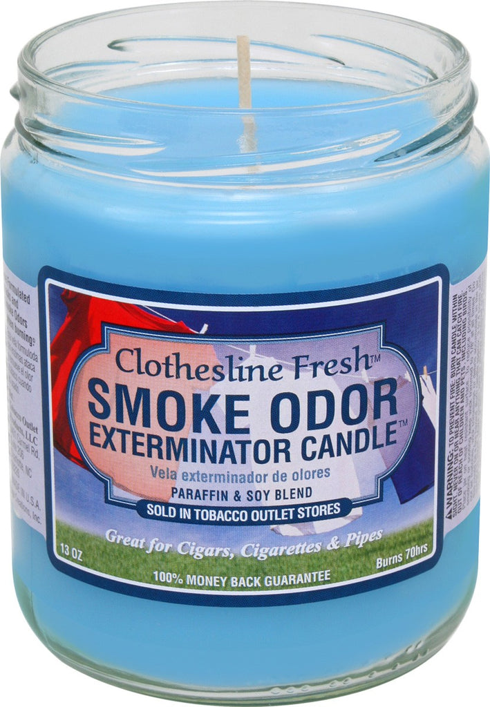 SMOKE ODOR - 13OZ CANDLE - CLOTHESLINE FRESH