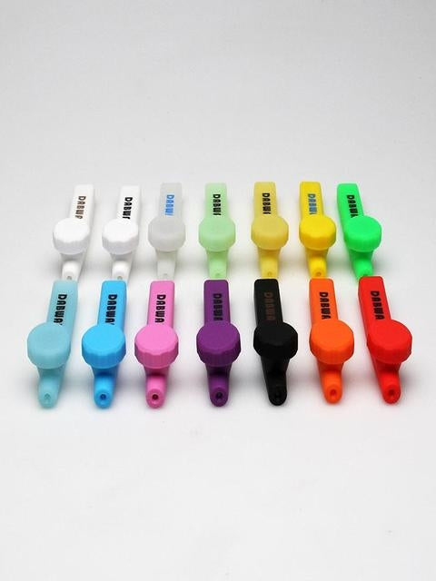 DabWare Silicone Long Hand Pipe Glass Bowl