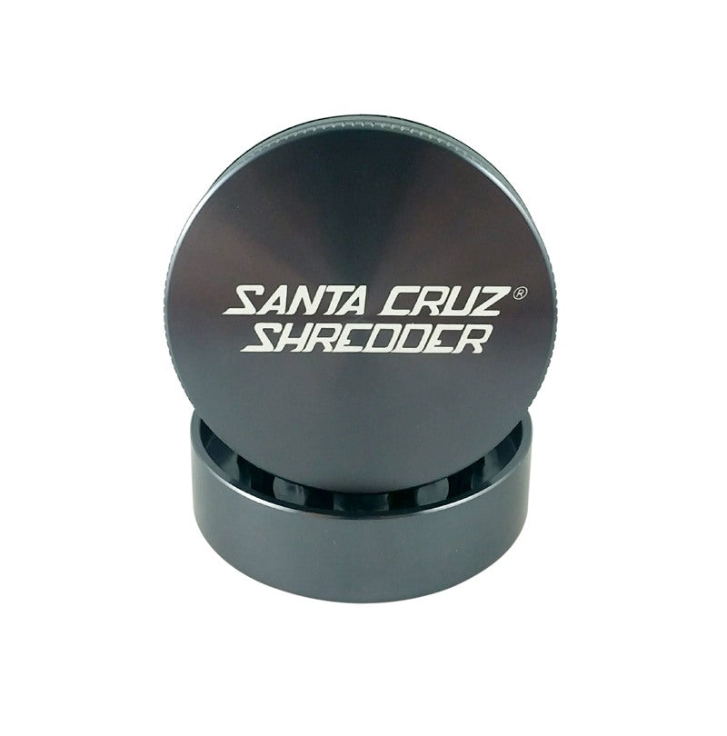 SANTA CRUZ SHREDDER LARGE 2-PIECE GRINDER 2.75" - GUNMETAL GREY