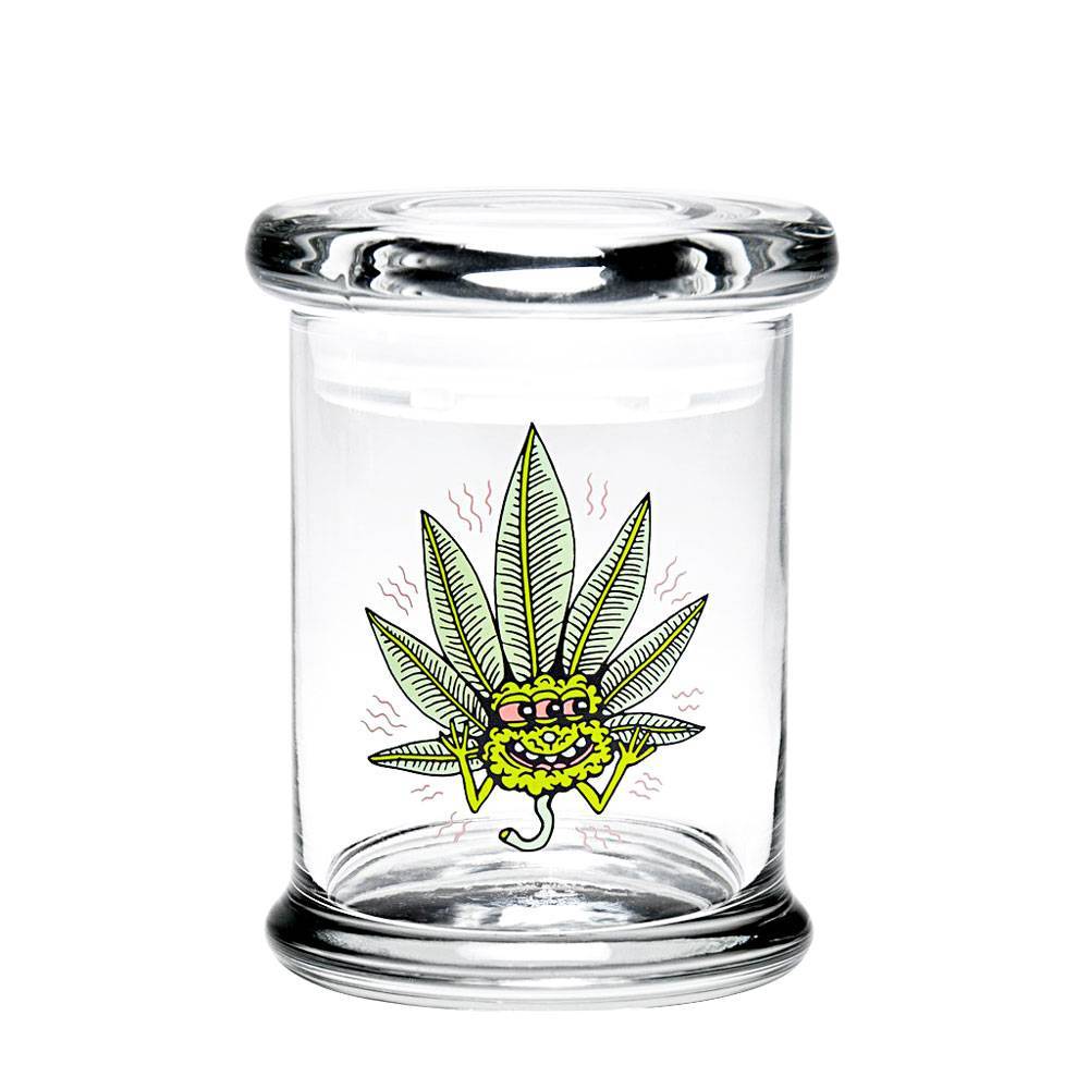 420 Science Pop Top Jar Medium - Killer Acid - Three-Eyed Leaf