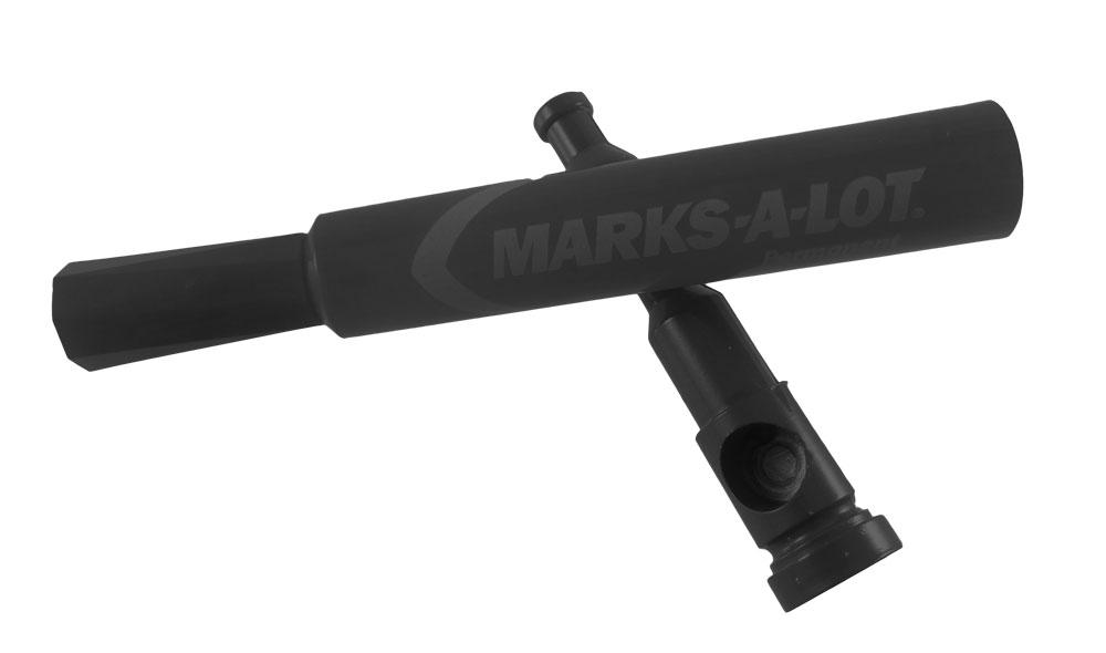CONCEALABLE MARKS-A-LOT PIPE - BLACK
