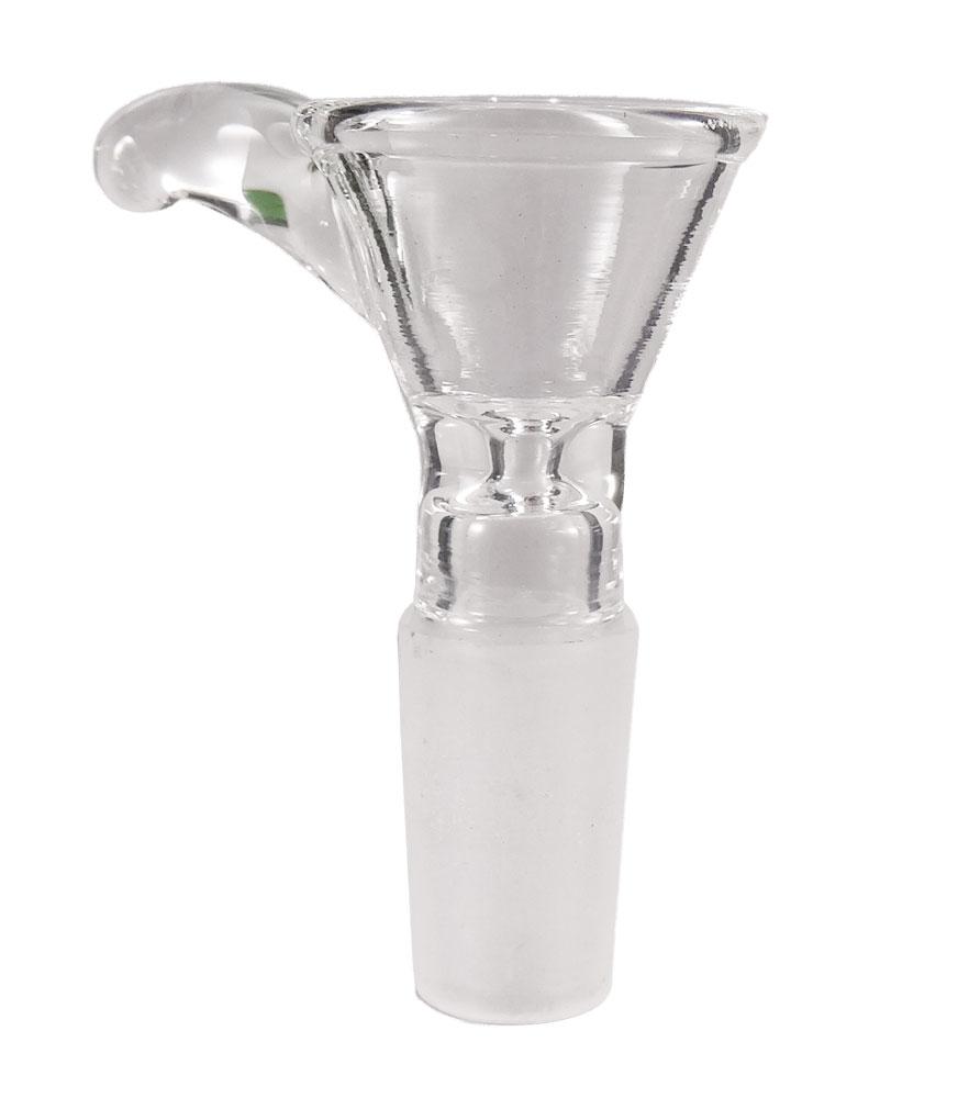 GLASS ON GLASS CONE PULL STEM 14/20 FUNNEL