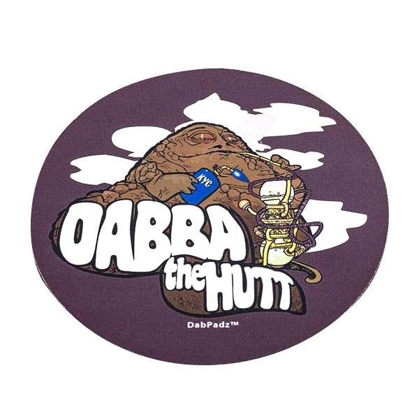 DABPADZ 8" ROUND FABRIC TOP 1/4" THICK - DABBA THE HUT