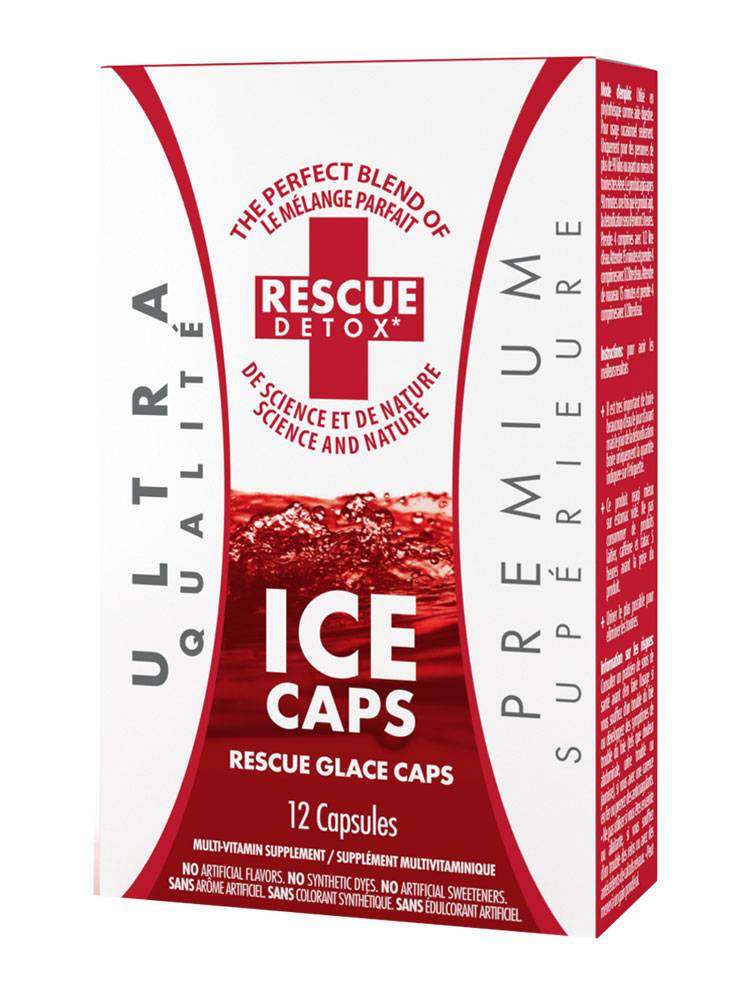 RESCUE DETOX ICE CAPS - 12 CAPS