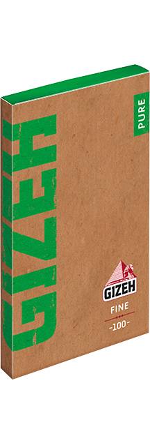 GIZEH EXTRA FINE PURE 100% CERTIFIED ORGANIC 1" - BOX OF 20