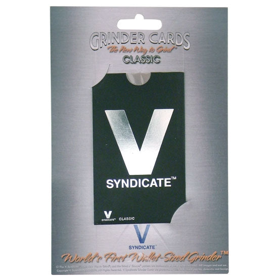 VSYNDICATE GRINDER CARD - CLASSIC V