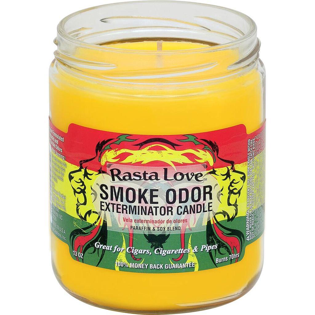 Smoke Odor Candle 13oz Rasta Love