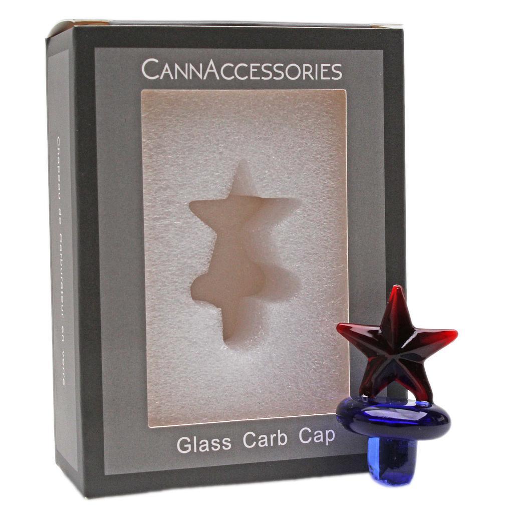 CannAccessories Glass Star Carb Cap