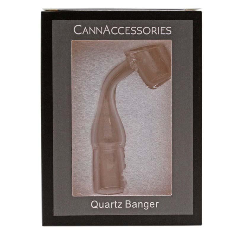 Glass Concentrate Accessory Cannacessories Quartz Banger 5MIL 14mm Female 45 Degree