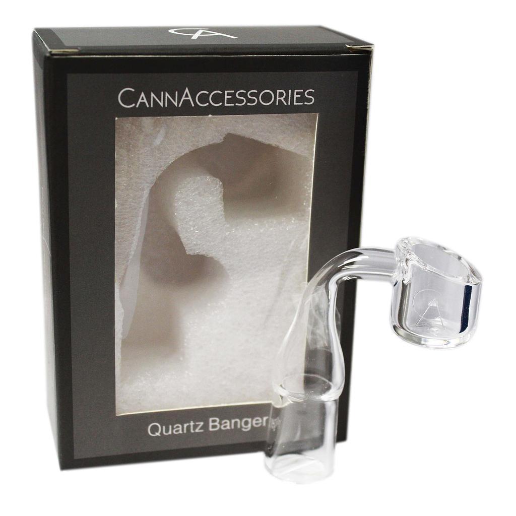 Glass Concentrate Accessory Cannacessories Quartz Banger 5MIL 10mm Female 90 Degree