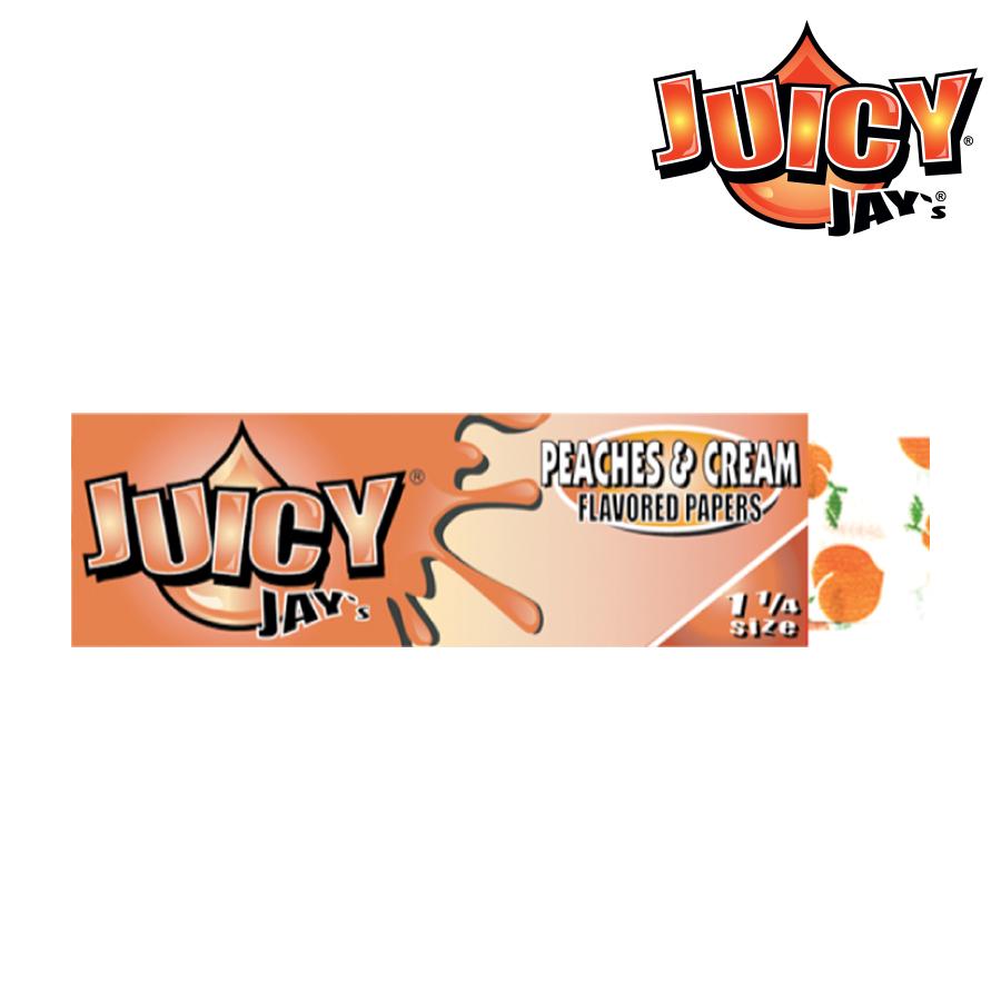RTL - Juicy Jay  1  1/4 Peaches and Cream