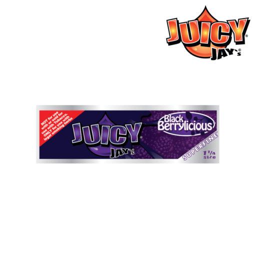 RTL - Juicy Jay Super Fine 1 1/4 Blackberrylicious Rolling Papers