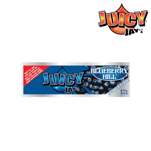 RTL - Juicy Jay Super Fine 1 1/4 Blueberry Hill Rolling Papers