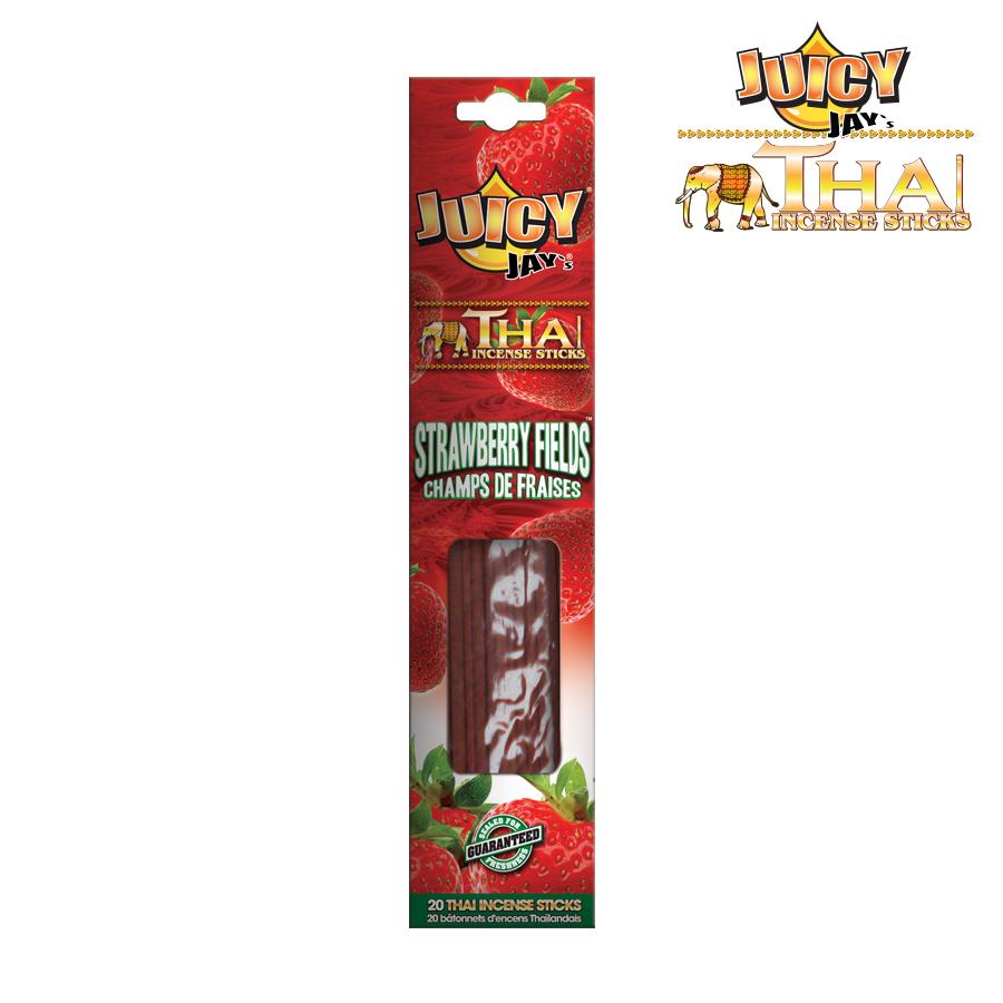 RTL - Juicy Jay's Thai Incense Strawberry Field 20-Count