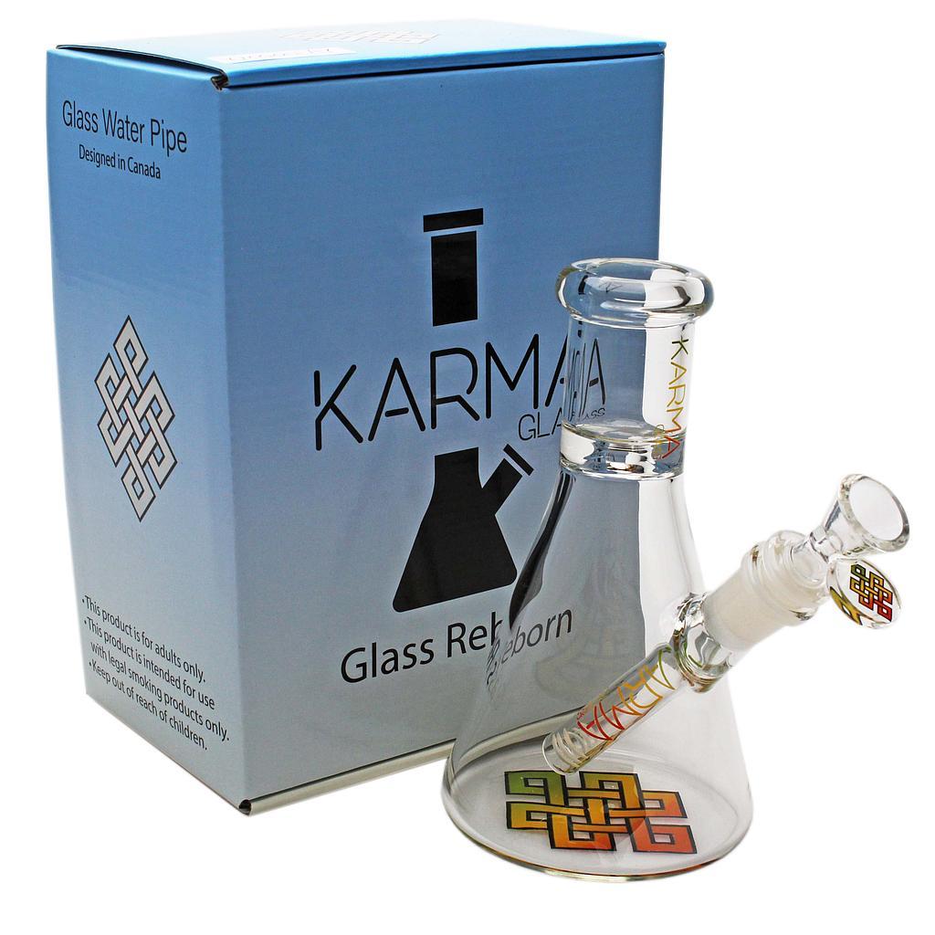 Glass Bong Good Karma 7" Mini Beaker