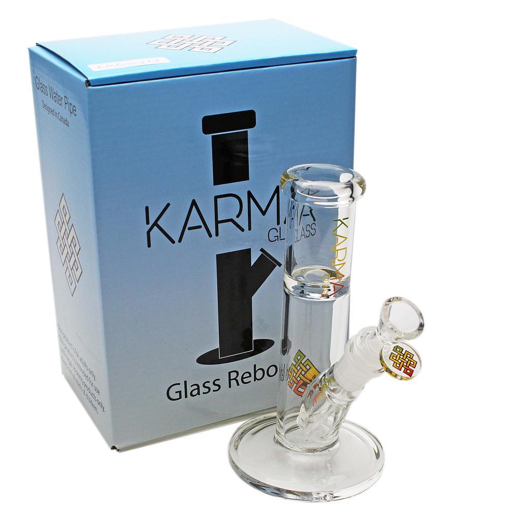 Glass Bong Good Karma 7" Mini Straight