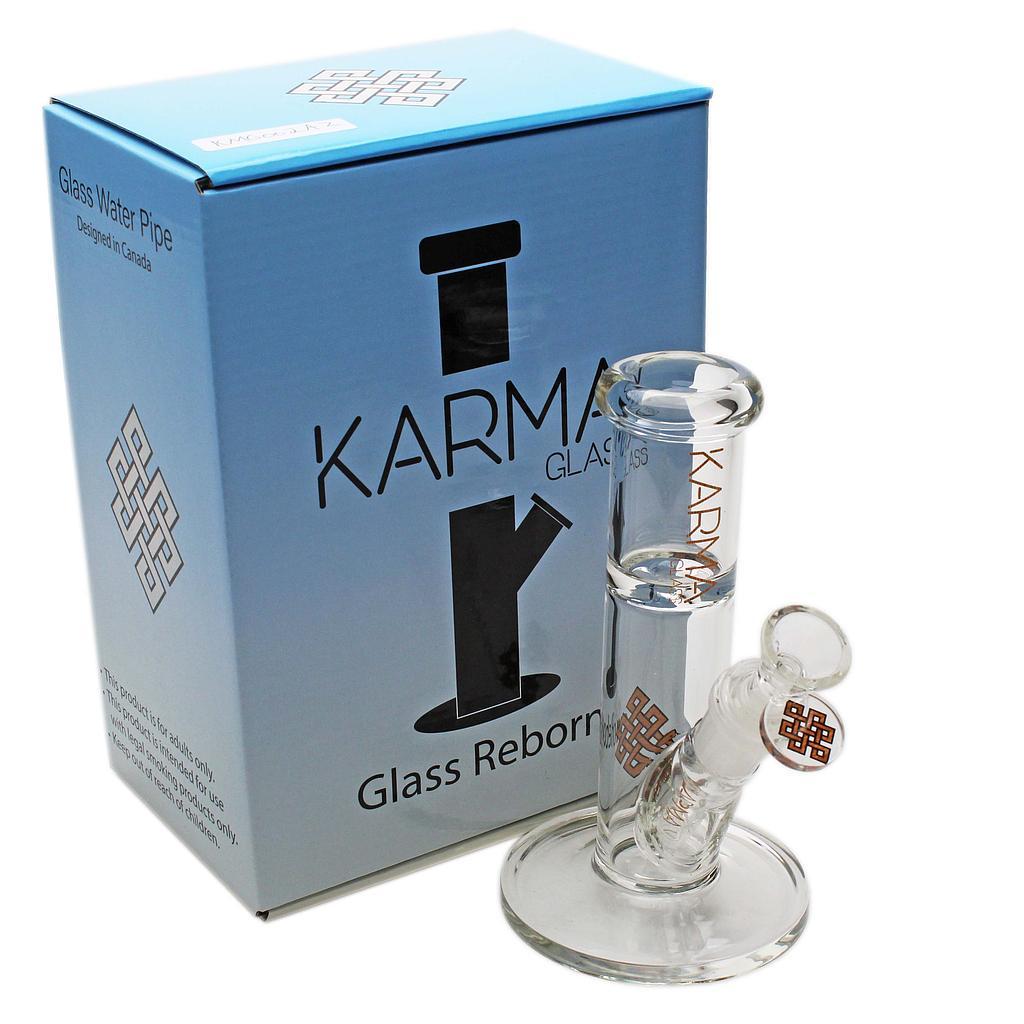 Glass Bong Good Karma 7" Mini Straight