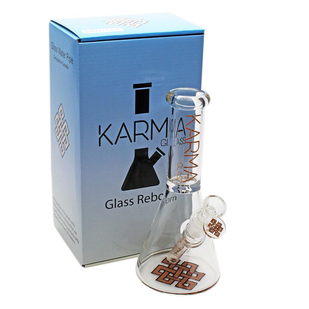 Glass Bong Good Karma 9" Skinny Beaker