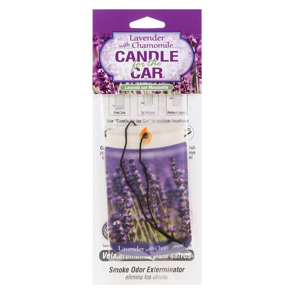 Odor Eliminator - Smoke Odor - Candle for the Car - Lavender with Chamomile
