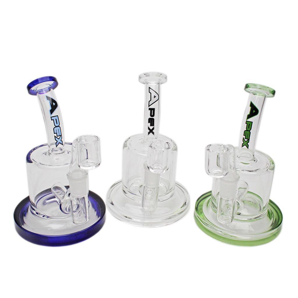 Glass Concentrate Rig Apex 4" Mini Inline with Banger