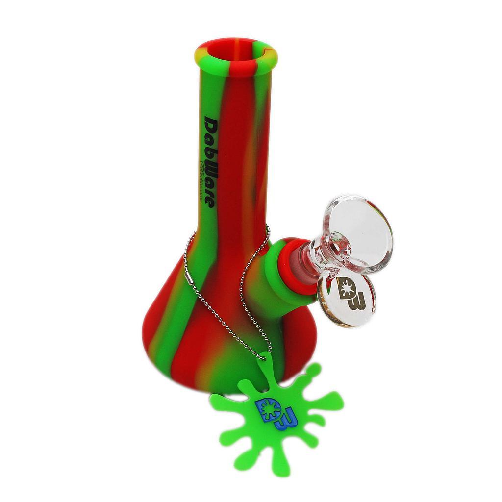 Silicone Bong Dabware Platinum 5" Beaker