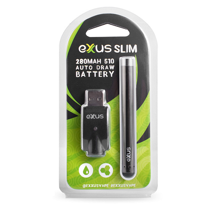 RTL - Cannabis Vaporizer - Battery - Exxus Slim Auto Draw