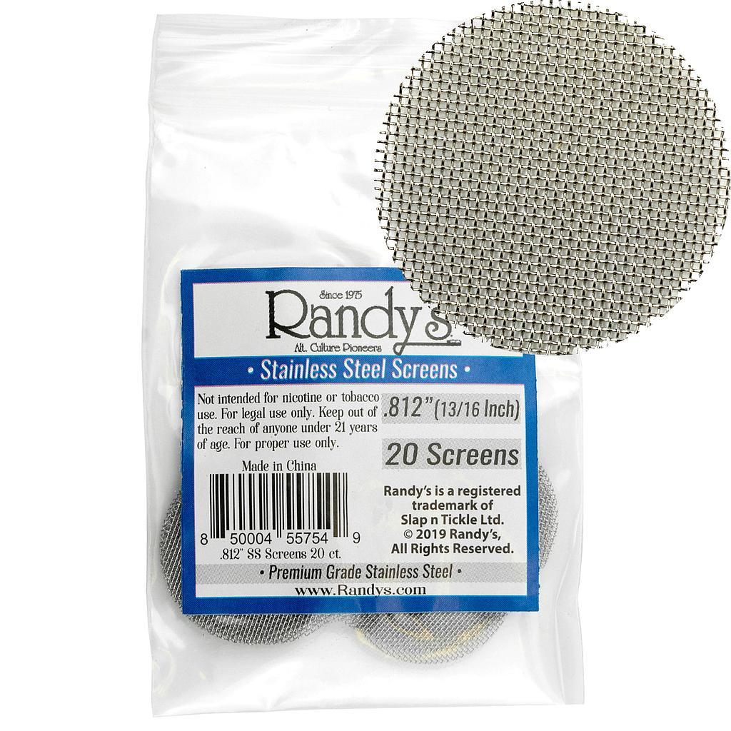 RTL - Randy's Screens - Metal - Stainless Steel 0.812 - 20PK