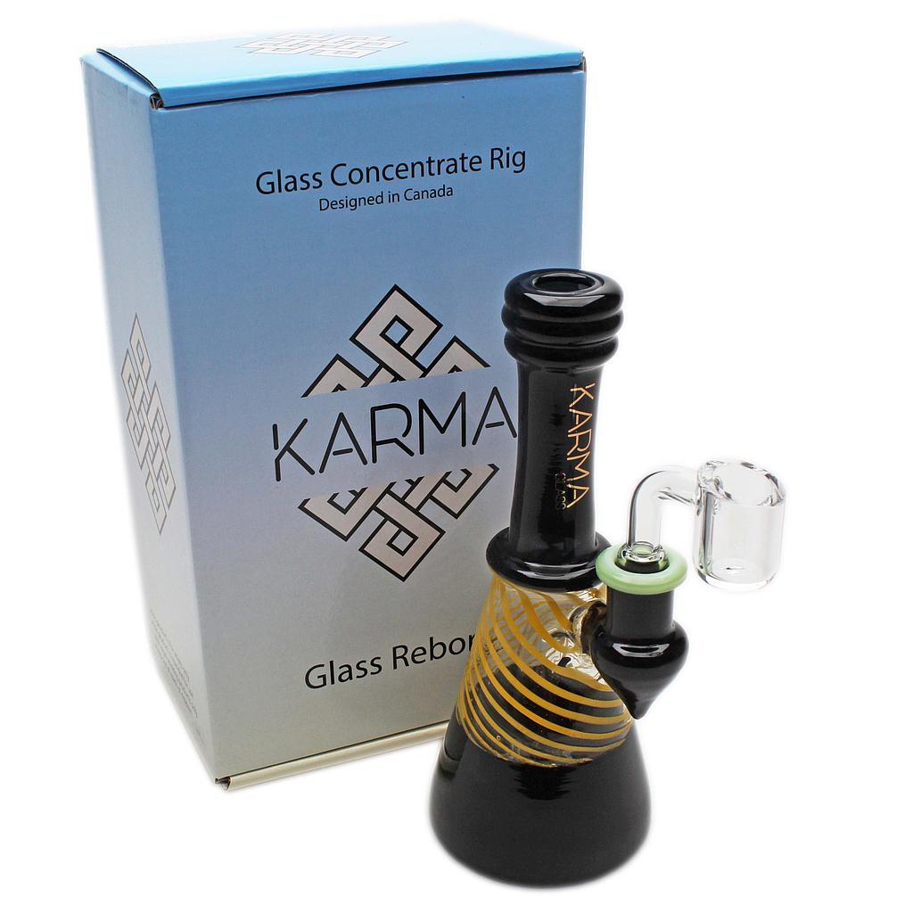 Glass Rig Karma Glass Mini Beaker With Banger
