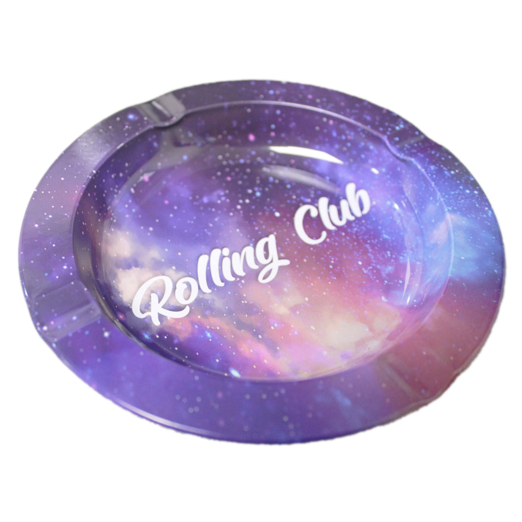 Rolling Club Metal Ashtray - Small - Galaxy