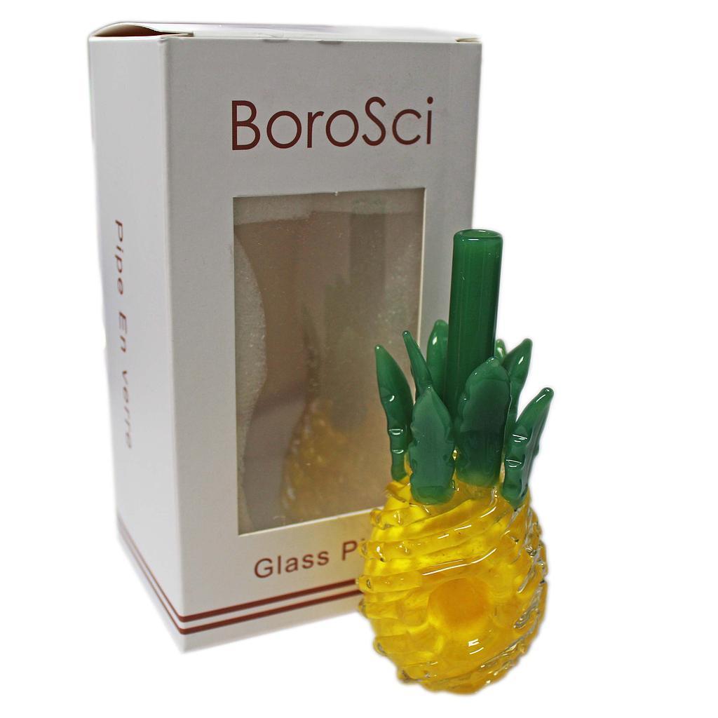 Glass Pipe BoroSci 4.5" Pineapple