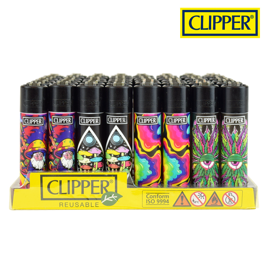 RTL - Clipper Round Psychedelic 7 Lighters