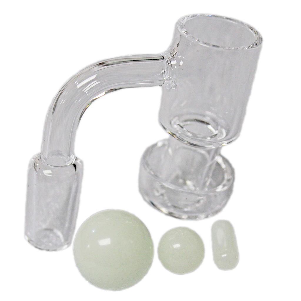 Glass Concentrate Accessory Cannacessories Terp Slurp Banger 14mm 90 Degree Kit