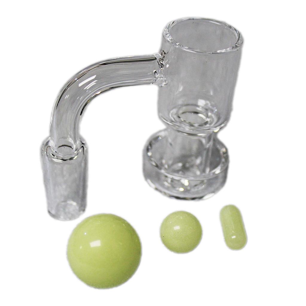 Glass Concentrate Accessory Cannacessories Terp Slurp Banger 14mm 90 Degree Kit