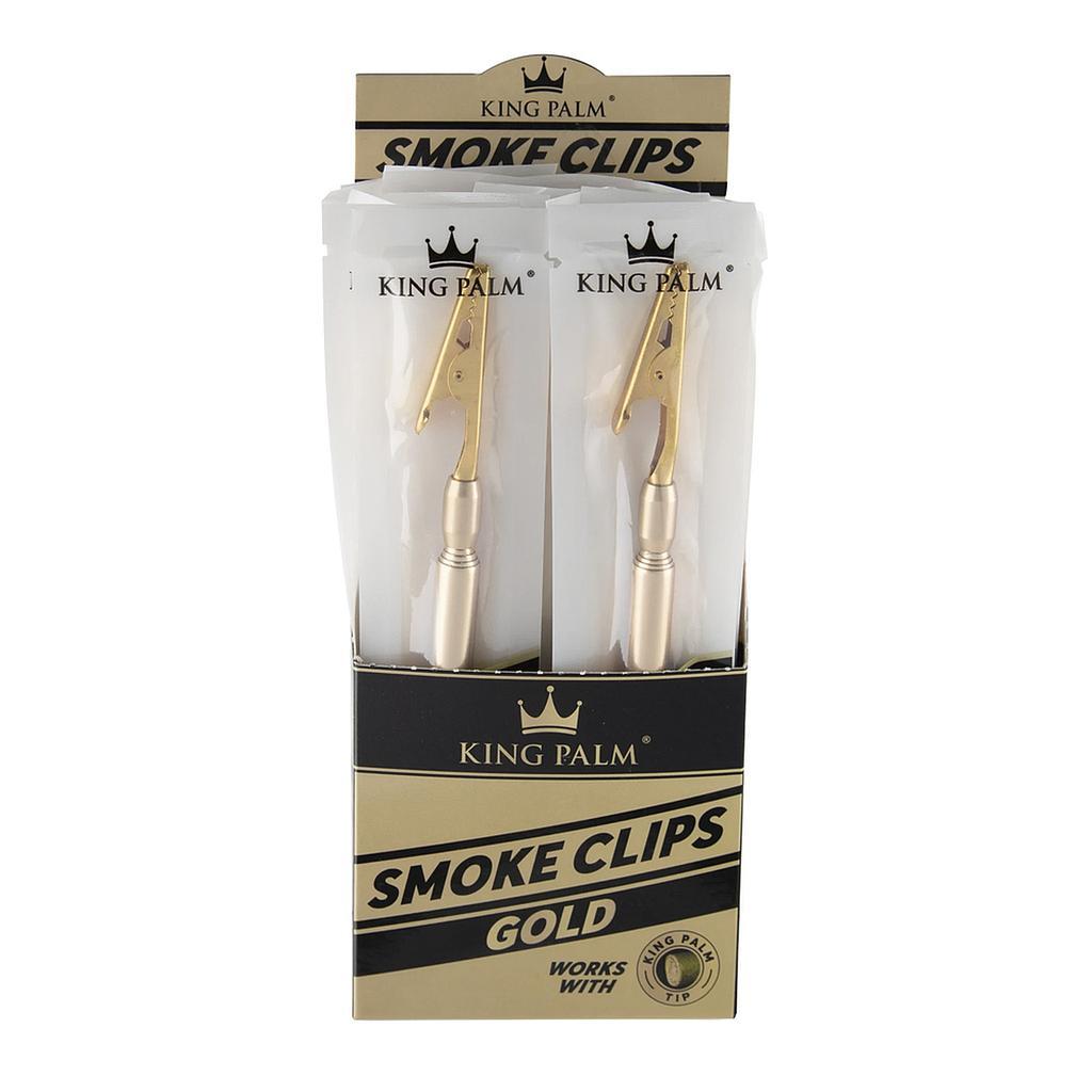 RTL - Roach Clips King Palm Extendable Gold