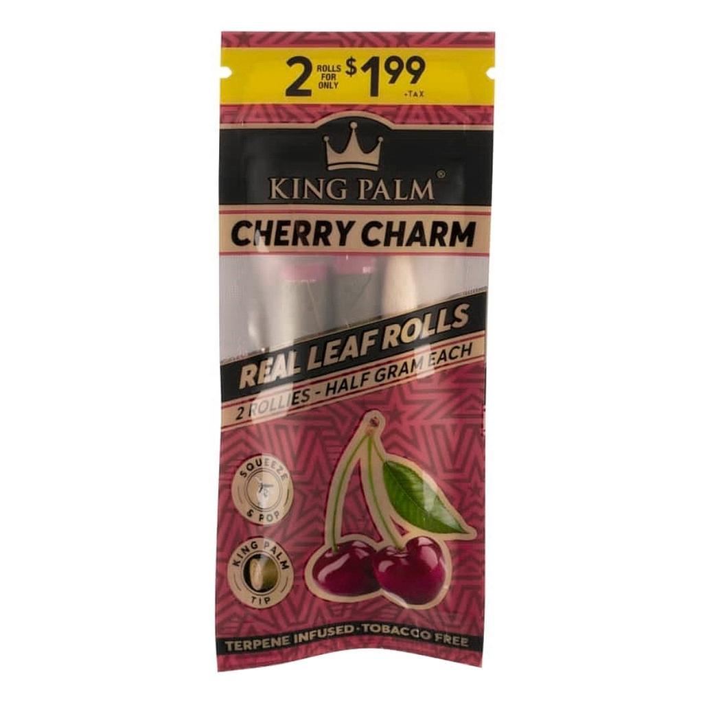 RTL - King Palm Rollie Pre-Roll - Cherry Charm - 2 per pack