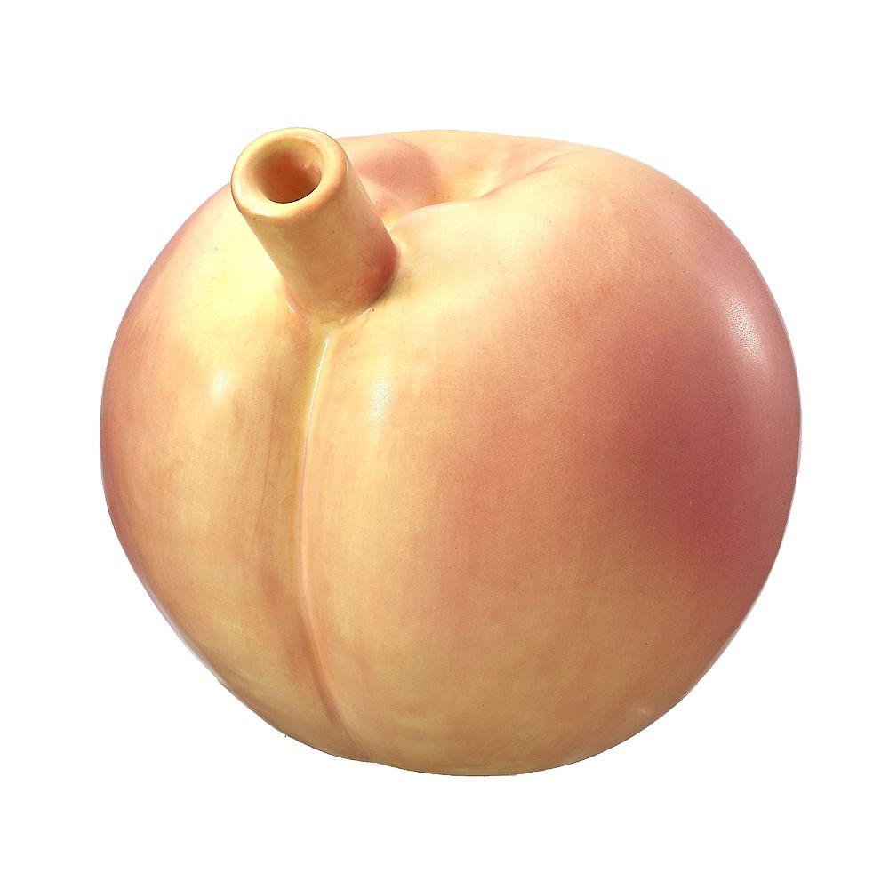 Ceramic Pipe Peach Shaped