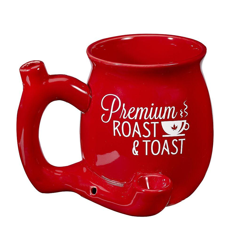 Ceramic Mug Pipe Red