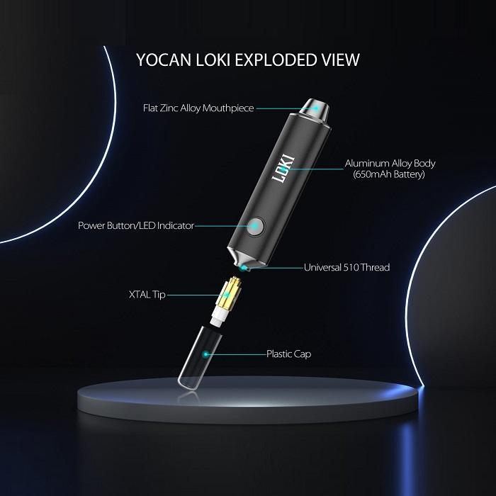 Yocan Loki Portable Vaporizer Nector Collector Pen