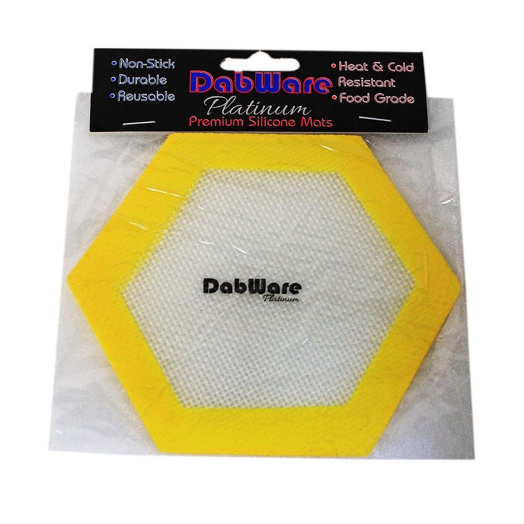 Silicone Mat Dabware Platinum Hex 5"