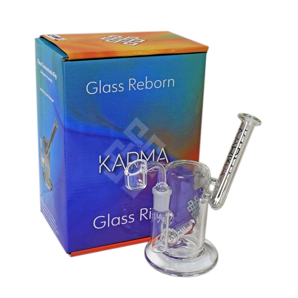 Glass Rig Karma Glass 7" Sidecar Inline W/ Banger