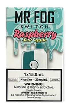 *EXCISED* RTL - Mr Fog Switch Disposable Vape Raspberry Sour Apple 5500 Puffs