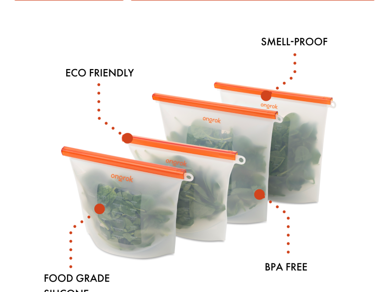 Silicone Storage & Decarboxylation Bags