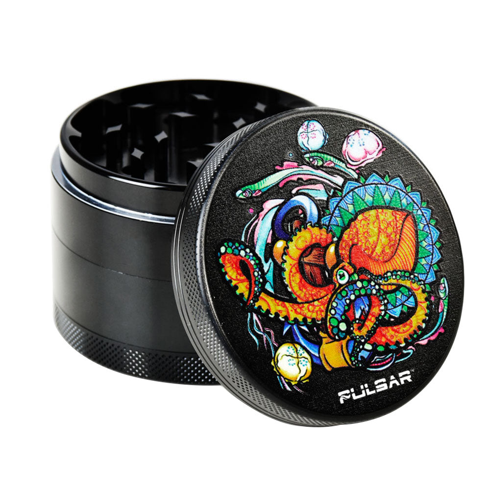 PULSAR ARTIST SERIES 2.5" 4-PIECE POLLINATOR - PSYCHEDELIC OCTOPUS