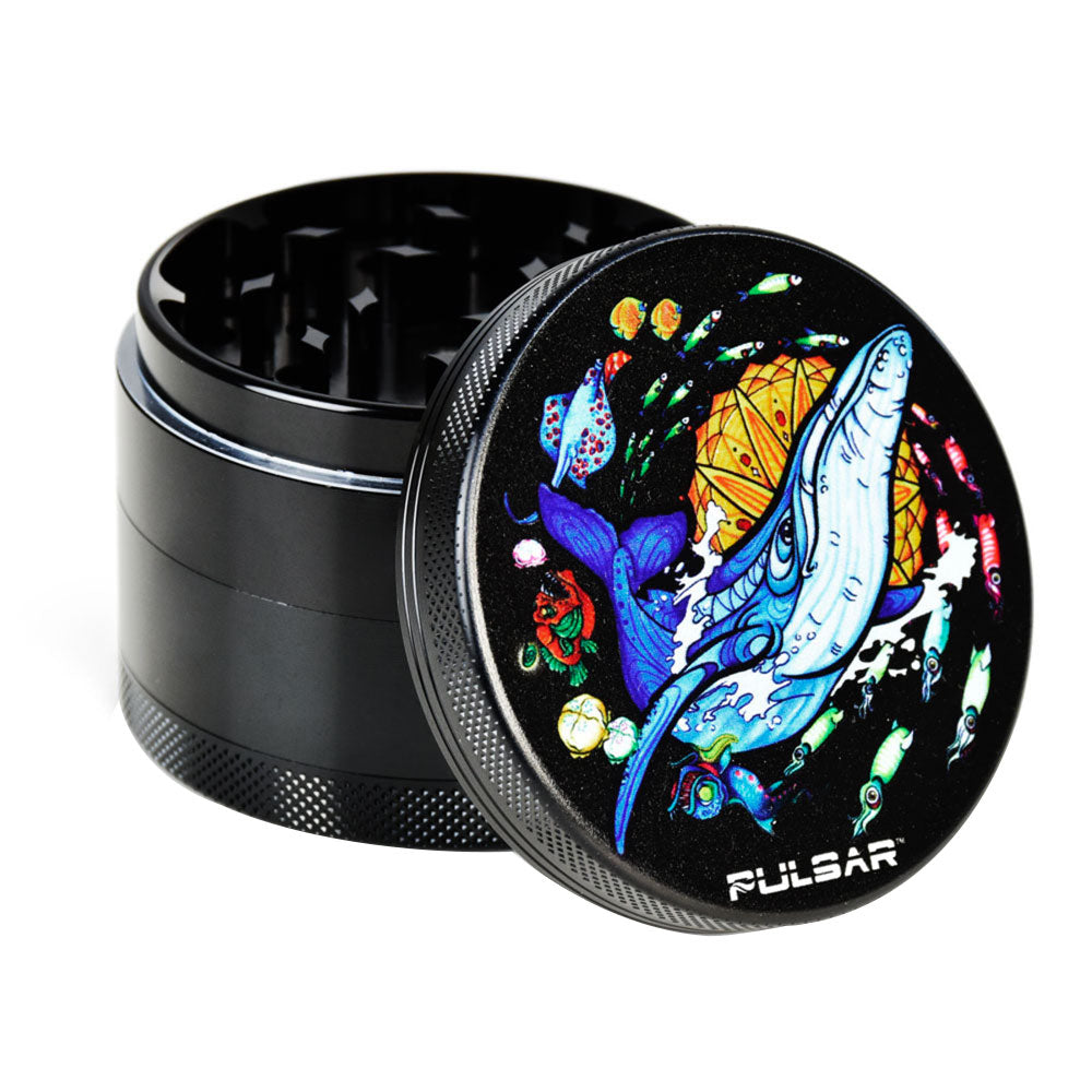 PULSAR ARTIST SERIES 2.5" 4-PIECE POLLINATOR - PSYCHEDELIC WHALE