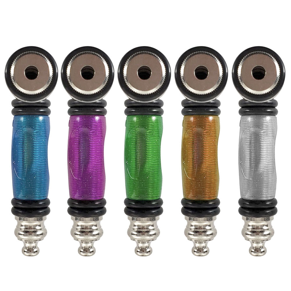 GEL GRIP 3" FINGER GROOVE GEL PIPE BY BIG PIPE, ASSORTED COLORS