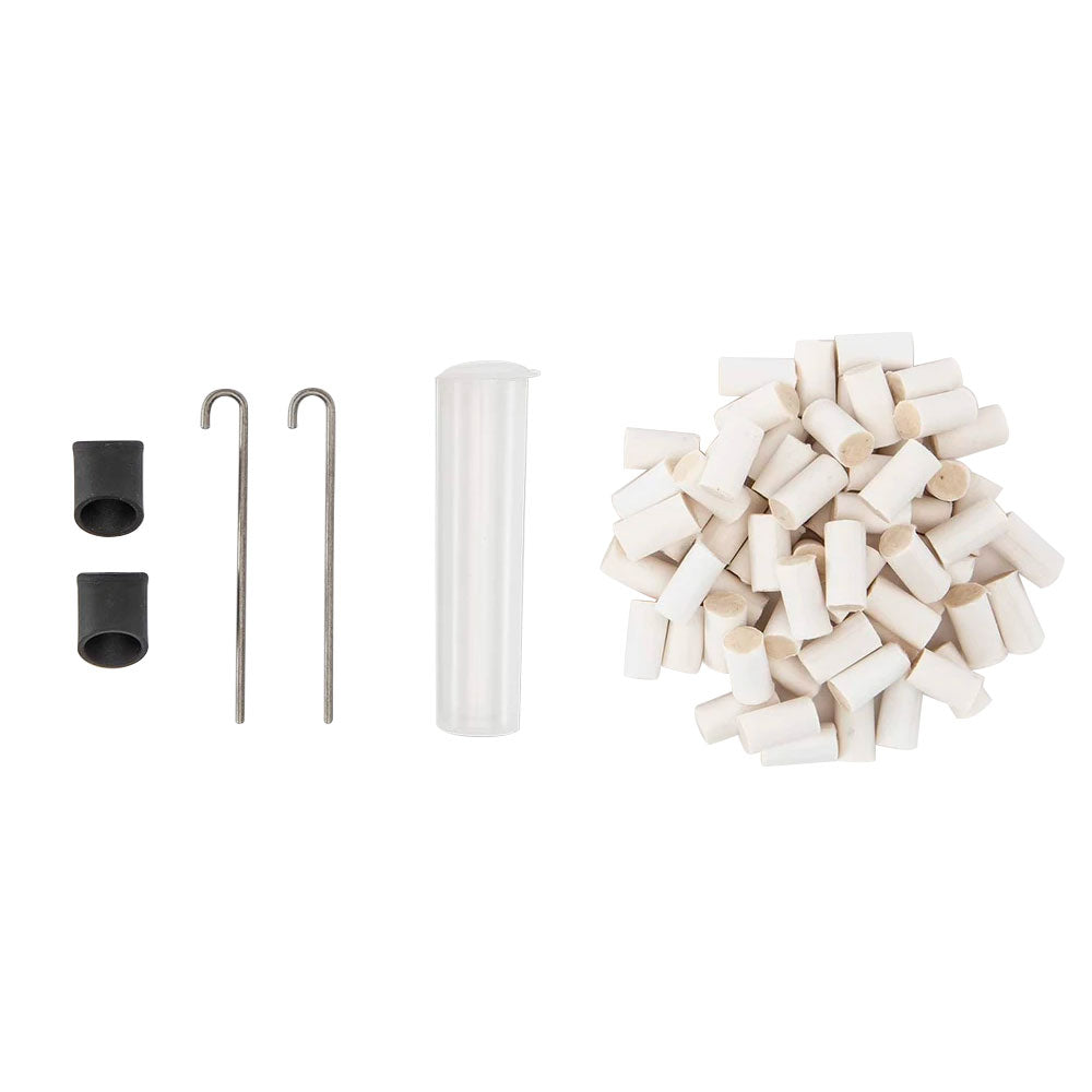 SILVERSTICK ACCESSORY PACK W/ 2 CAPS, 2 POKERS, 1 AIRTIGHT CONTAINER & 50 COTTON FILTERS - LARGE SIZE
