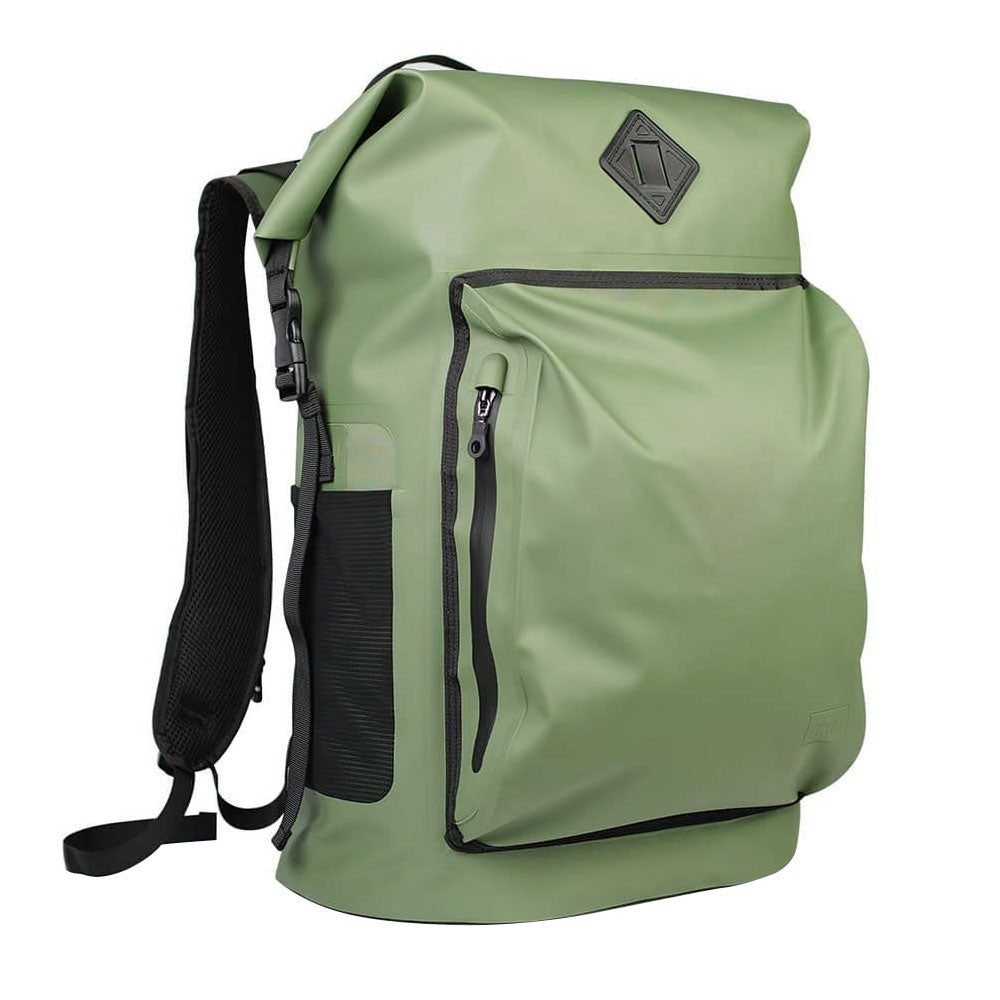 RYOT DRY PLUS BACKPACK WITH SMELLSAFE REMOVABLE CARBON LINER - GREEN