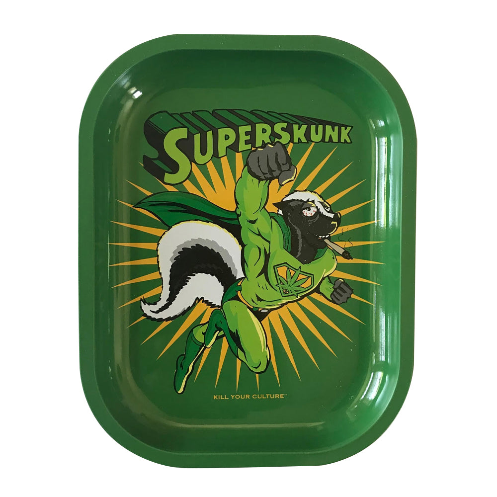 'KILL YOUR CULTURE ROLLING TRAY - 5.5" X 7" -  SUPERSKUNK