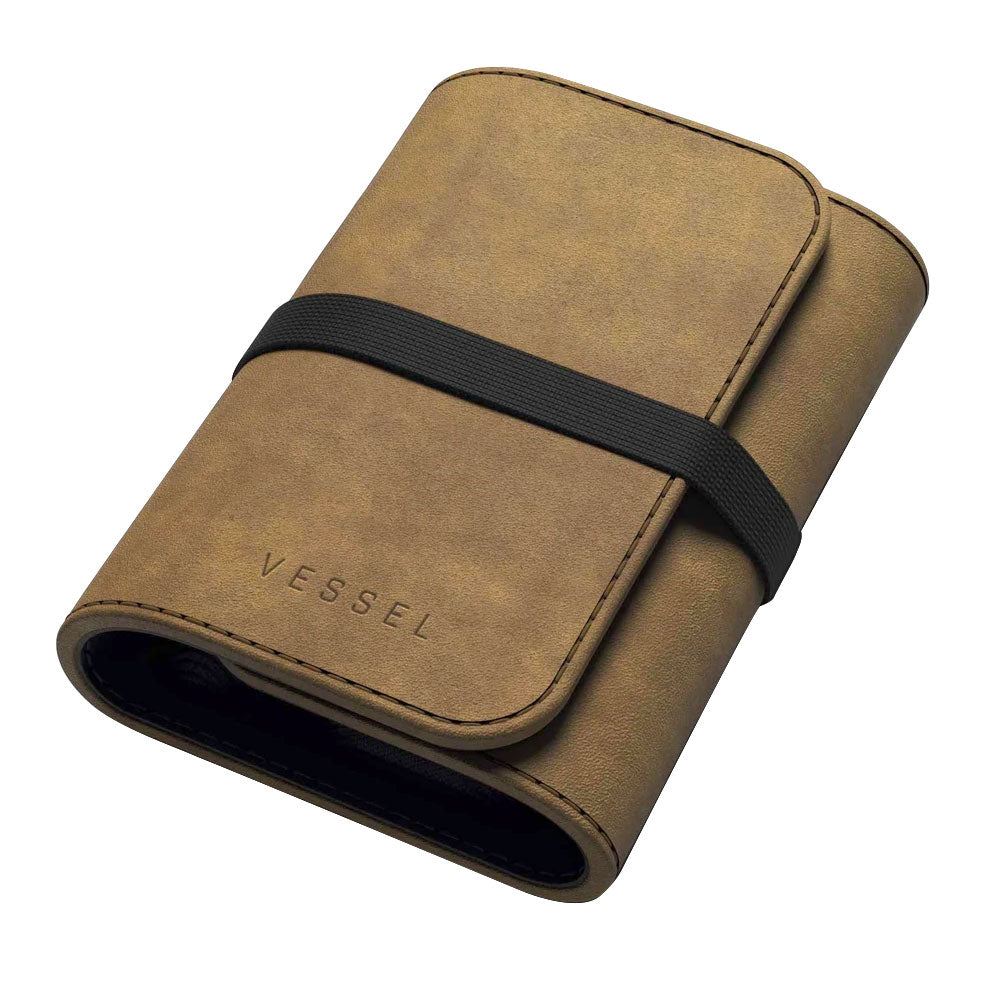 VESSEL NOTCH LEATHER WALLET FOR THE COMPACT 510 VAPORIZER